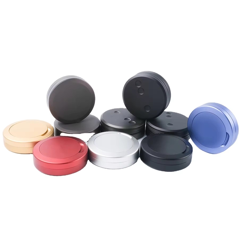 OEM Custom Waterproof CNC Machining Service Sandblasting Anodized Aluminum Alloy Snus Can Tin