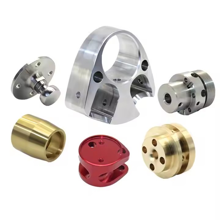 Customized Precision Prototype Parts Stainless Steel Aluminum Brass CNC Machined Metal Spare Parts Cnc Machining Services