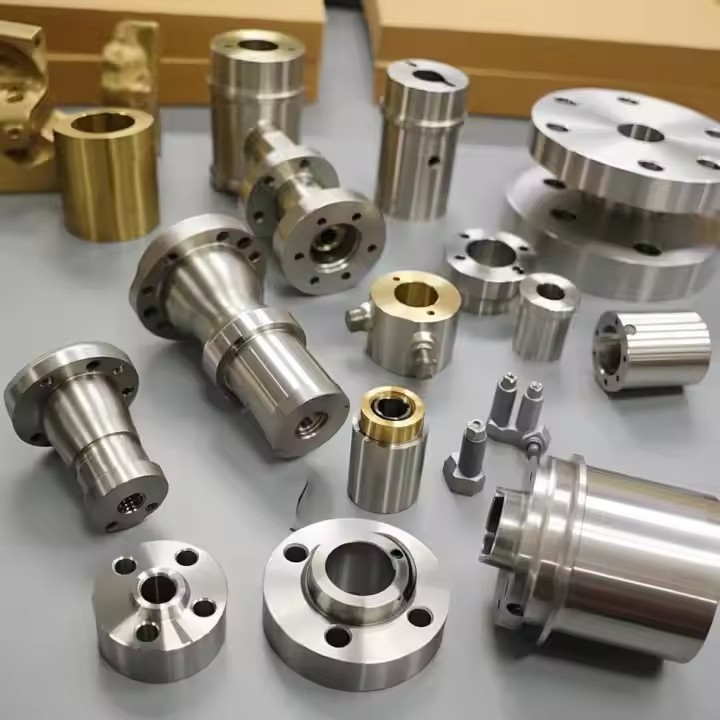 Customized Precision Prototype Parts Stainless Steel Aluminum Brass CNC Machined Metal Spare Parts Cnc Machining Services
