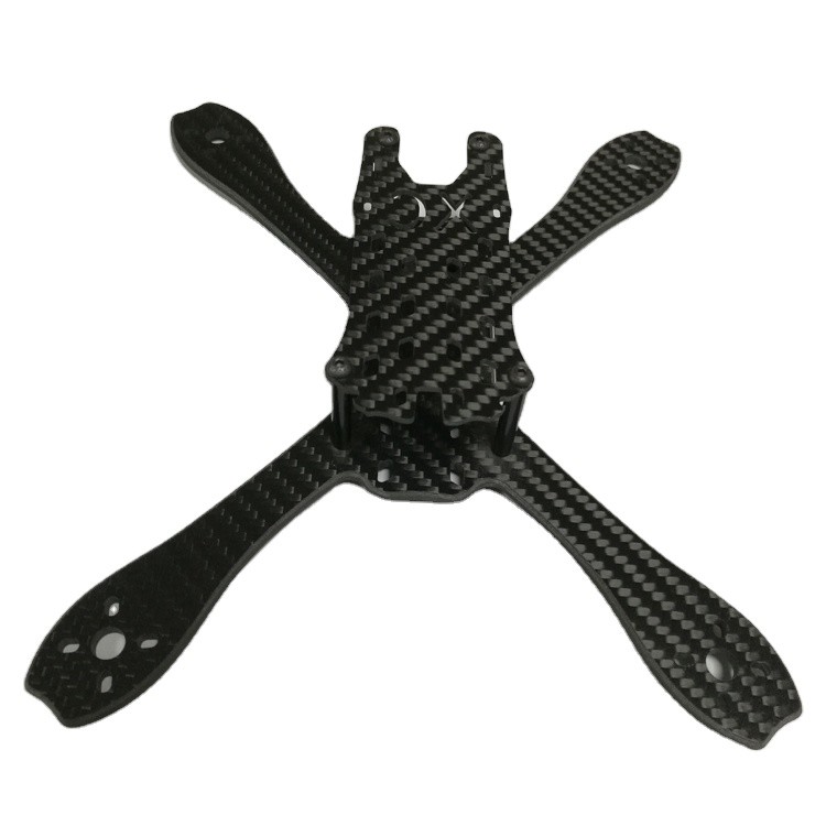 Japan Carbon T700 Machining Carbon Fiber Uav Frame 5mm Black Unidirection